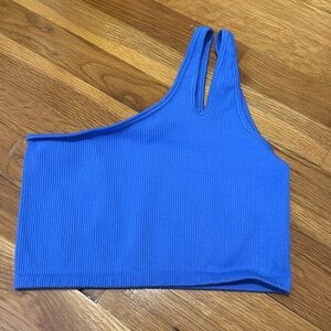aerie periwinkle cropped tank